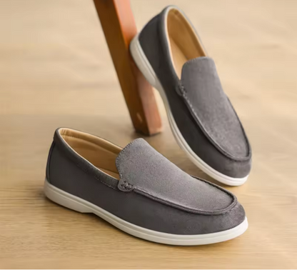 Suede Loafers