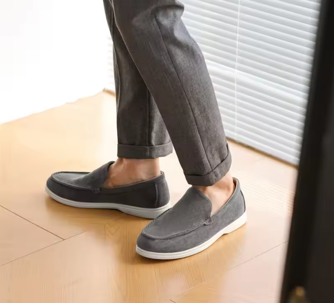 Suede Loafers