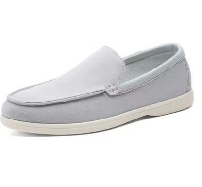 Suede Loafers
